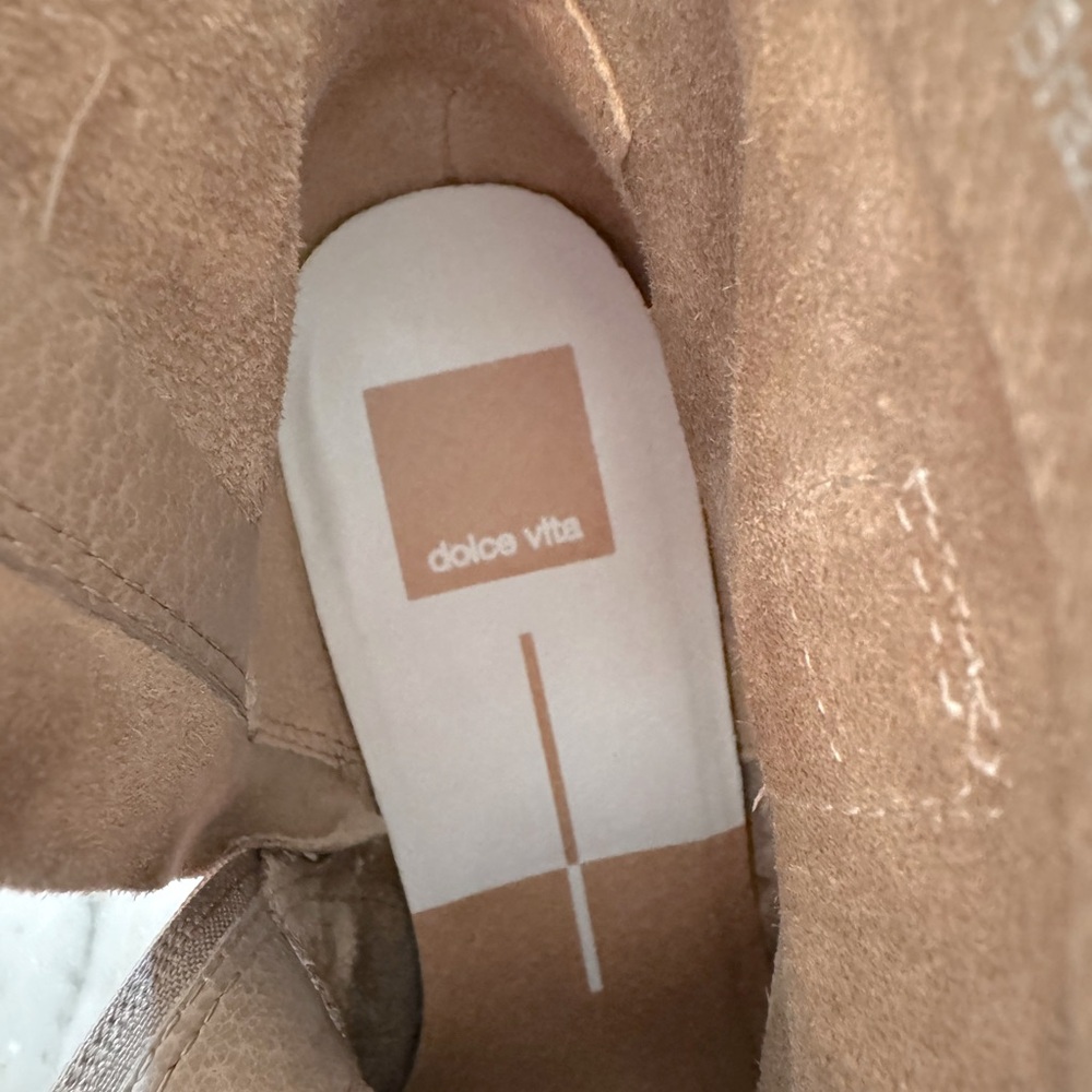 DOLCE VITA Silma Western Booties in Truffle Shade - Picture 14 of 15